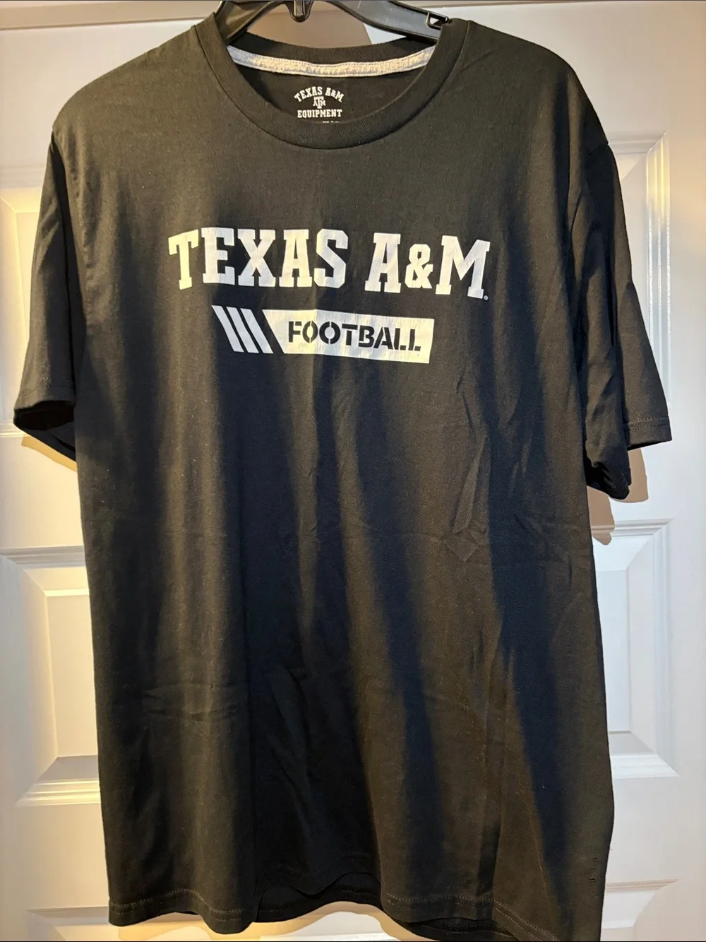 Football Men's Black Graphic T-Shirt